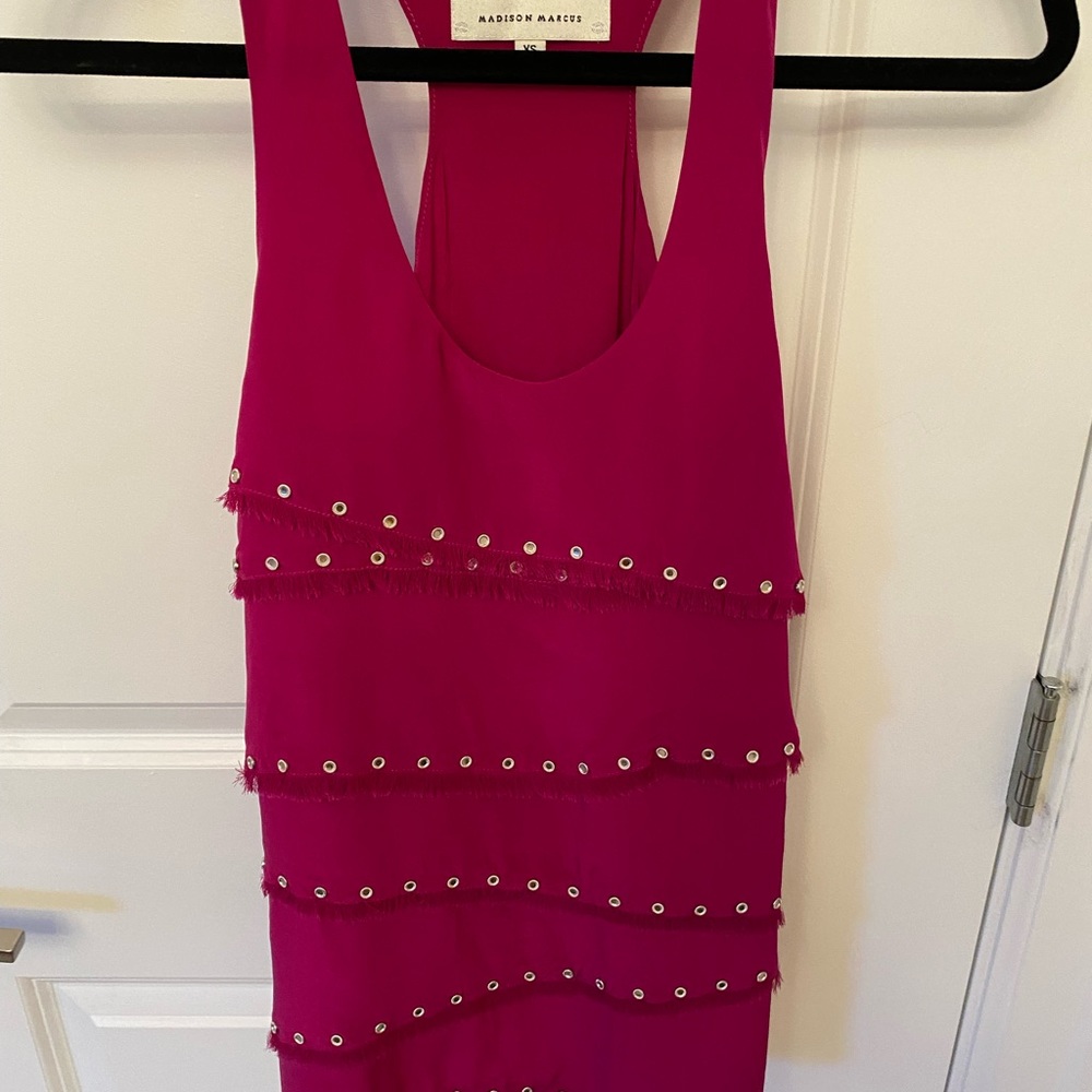 Silk blouse great colour and detailing